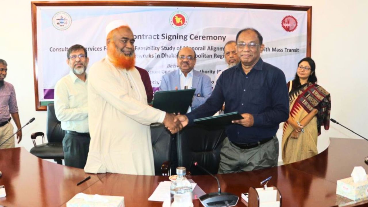 মেট্রোরেলের পাশাপাশি এবার ঢাকায় মনোরেল
