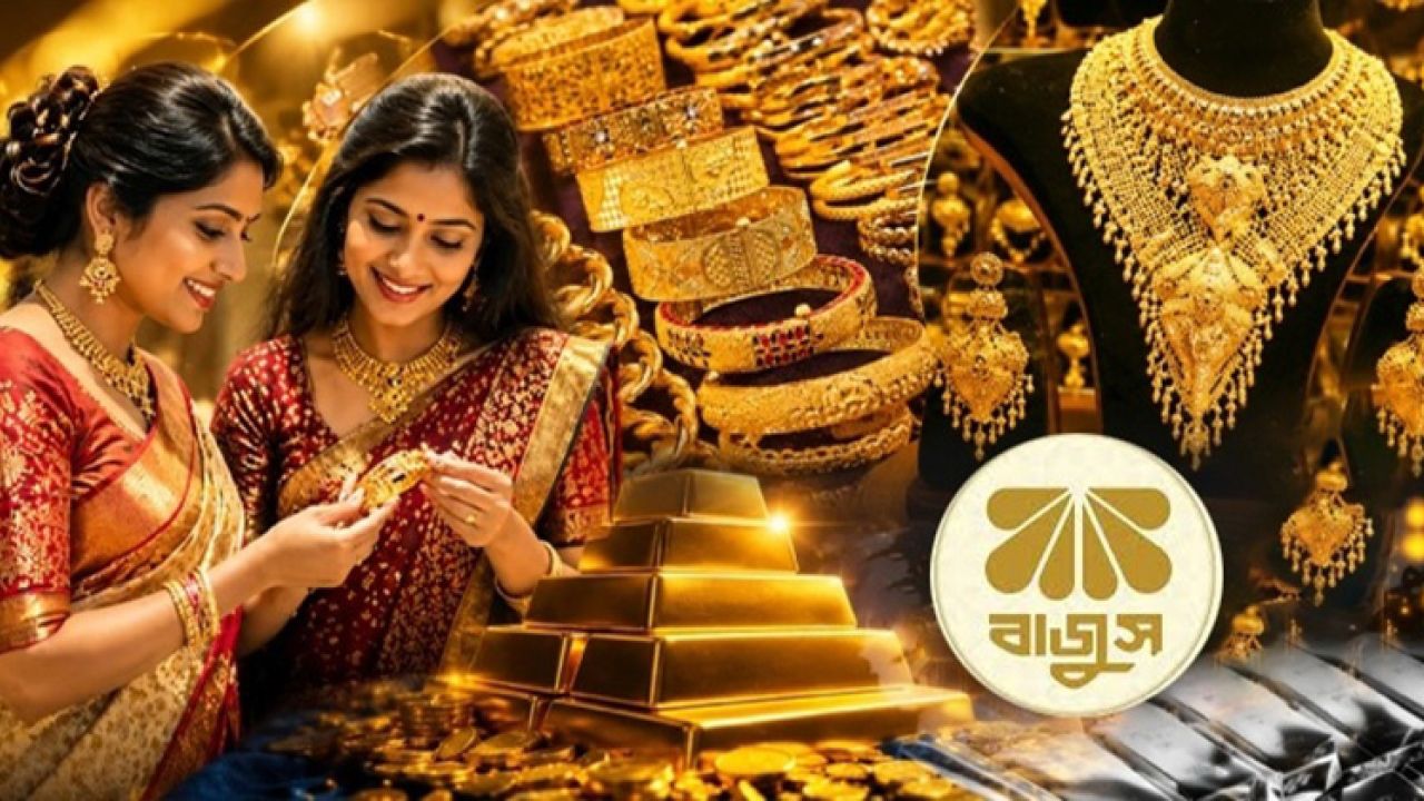 টানা তিন দফায় সোনার দামে বড় পতন