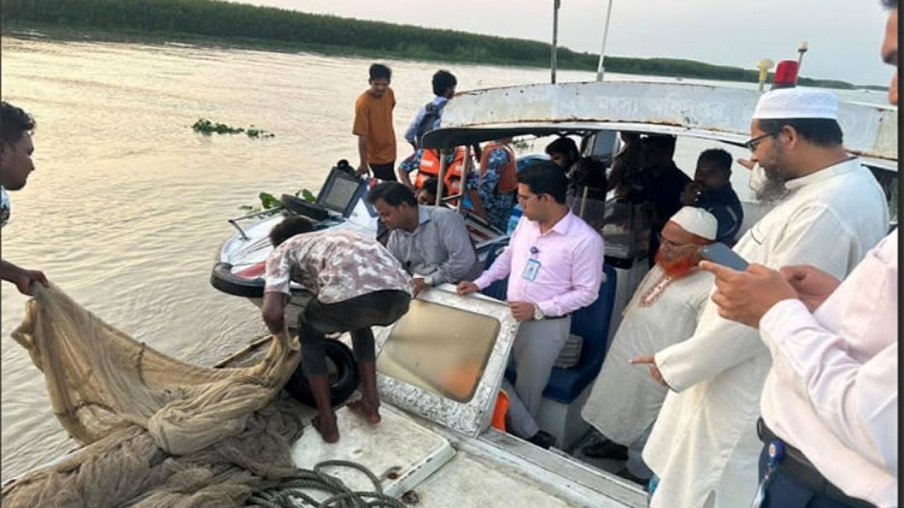 মেঘনায় নিষিদ্ধ জালে মাছ শিকার, ১১ জেলের কারাদণ্ড