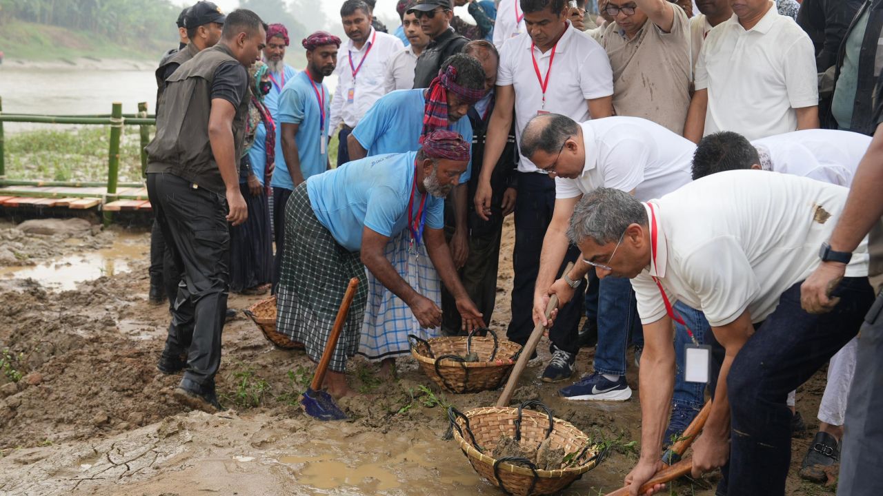 ১৫৪২ কোটি টাকার খনন ও পুনর্বাসন প্রকল্পের উদ্বোধন করলেন প্রধানমন্ত্রী