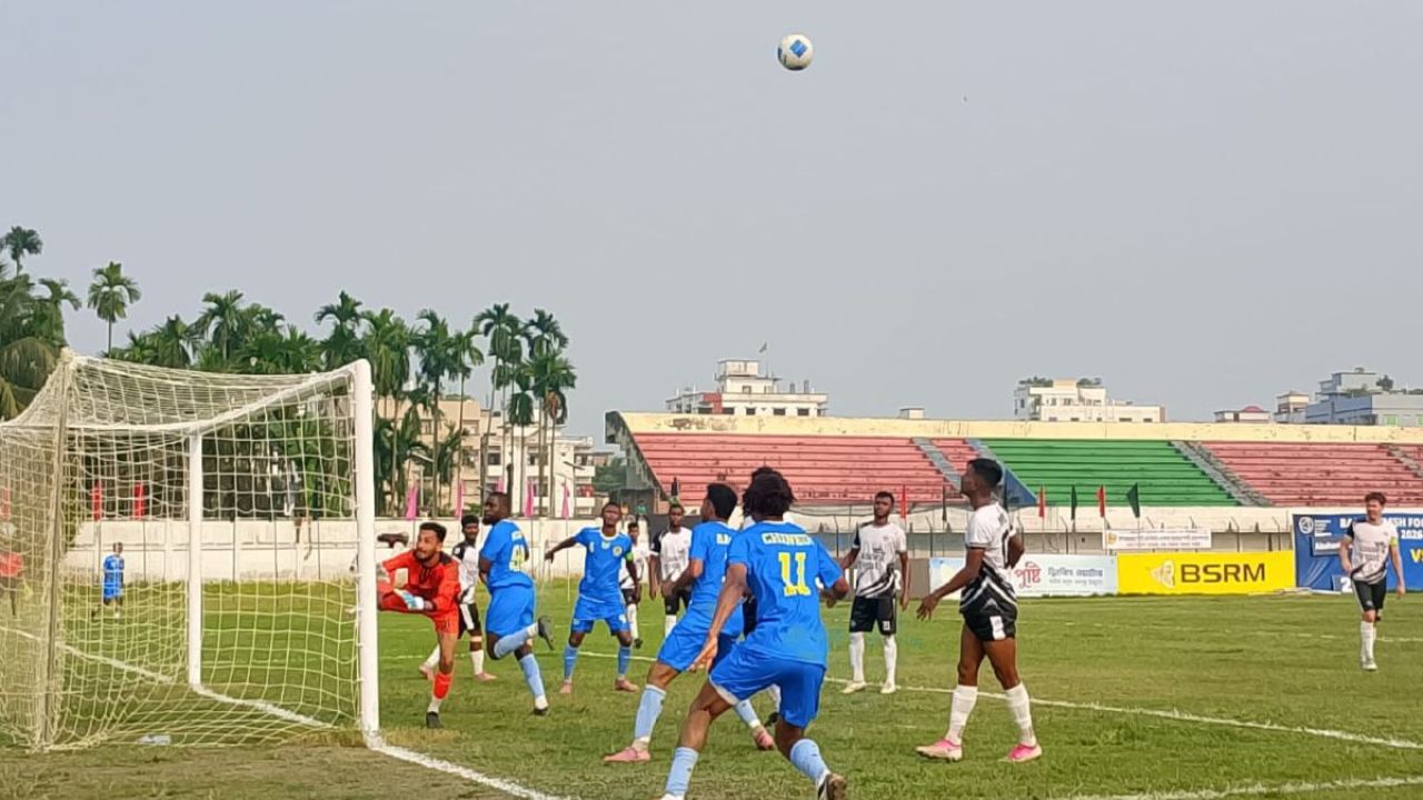 আবাহনীর গোল বন্যায় উড়ে গেল ঢাকা ওয়ান্ডারার্স