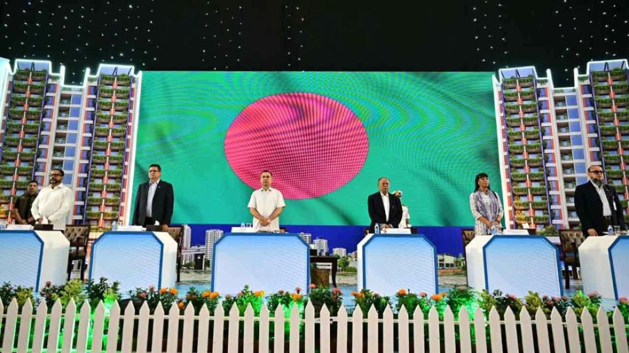 বিশ্ব বসতি দিবসের অনুষ্ঠানে যোগ দিয়েছেন প্রধানমন্ত্রী