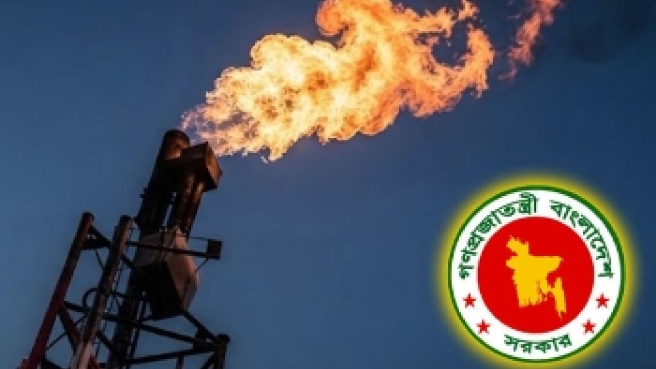 দেশে গ্যাসের দৈনিক উৎপাদন ২৬১৭ মিলিয়ন ঘনফুট