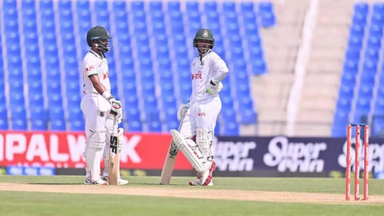 ৩৪৬ রানে শেষ বাংলাদেশের প্রথম ইনিংস