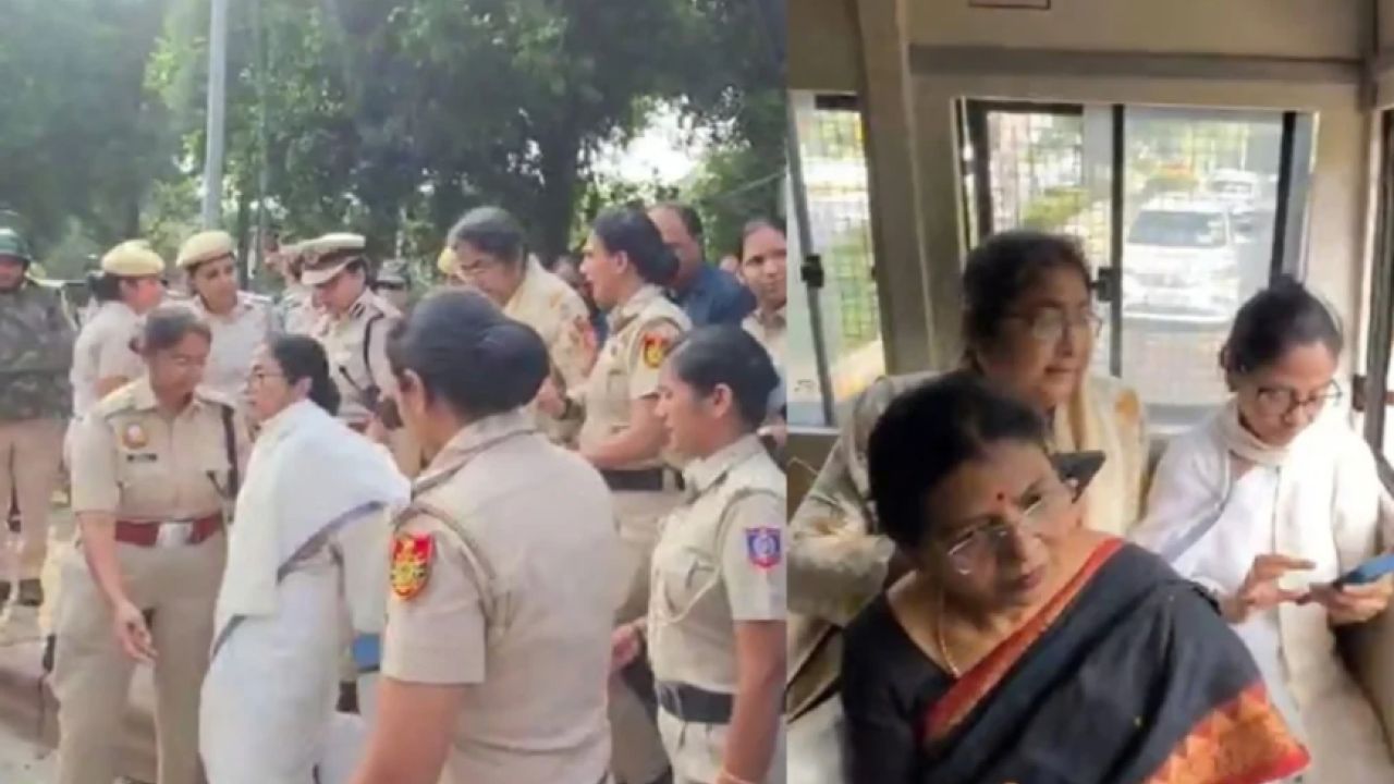 ভারতে বিক্ষোভ: মমতা, ধ্রুব, নেহাসহ আটক ৫০০০