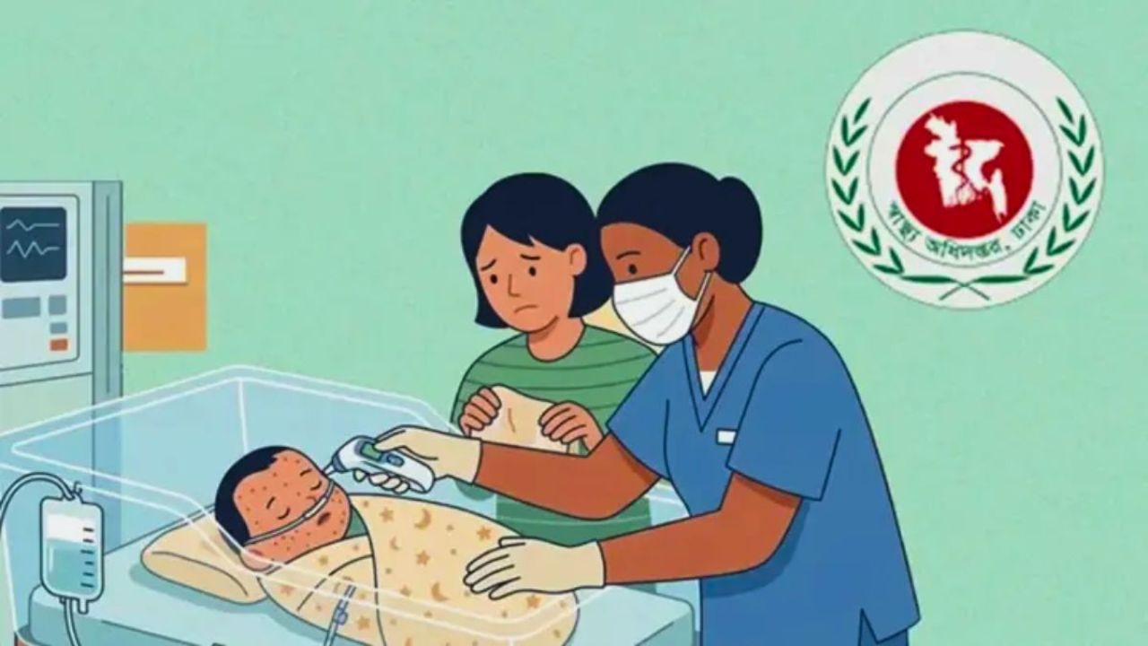 হাম উপসর্গে আরও ৭ শিশুর মৃত্যু, নতুন আক্রান্ত ১৩২৭