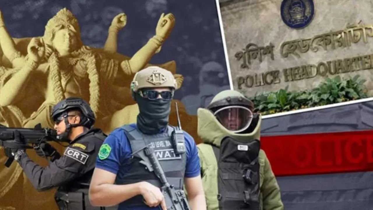 ঝুঁকিপূর্ণ ৩৩ হাজার পূজামণ্ডপে তিন স্তরে বাড়তি নিরাপত্তা