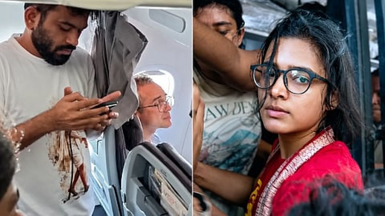 ‘গান্ধীর টি-শার্ট’ গা‌য়ে আবারও আটক অভিজিৎ, নেহা বোরাও পুলিশ হেফাজতে