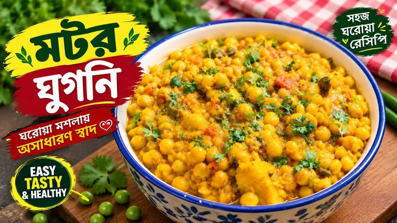 দশমীর আয়োজনে বানিয়ে নিন মসলাদার মাটন ঘুগনি