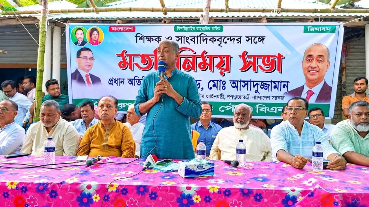 দুর্নীতি বন্ধে আগে রাজনৈতিক নেতাদের সুধরাতে হবে : আইনমন্ত্রী