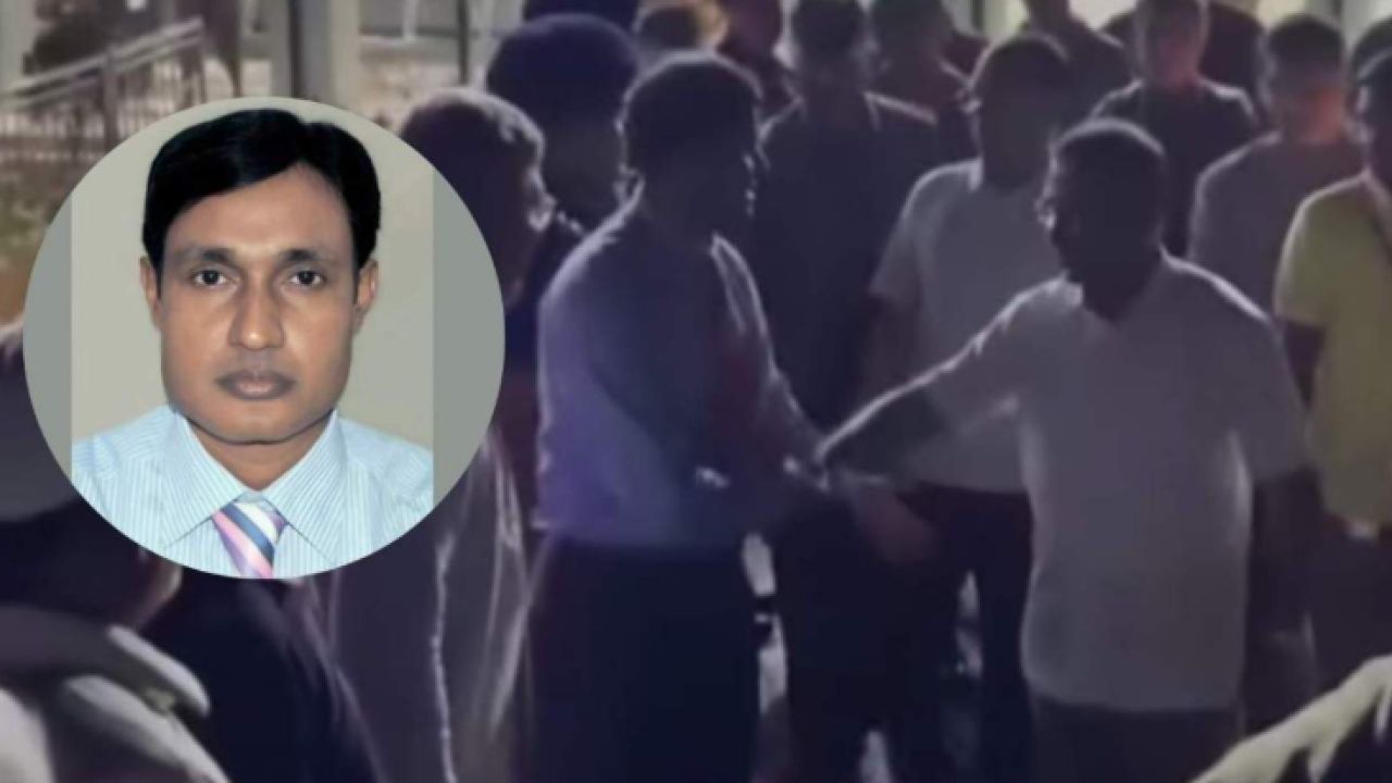 প্রধানমন্ত্রীকে জড়িয়ে ধরার চেষ্টা: বিভাগীয় কমিশনার ওএসডি