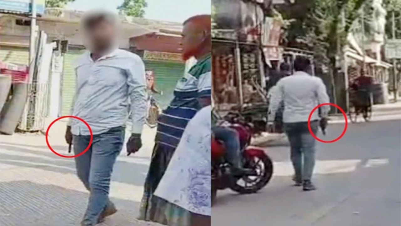 শার্শায় প্রকাশ্যে পিস্তল প্রদর্শন, চার দিনেও আটক হয়নি শরিফুল