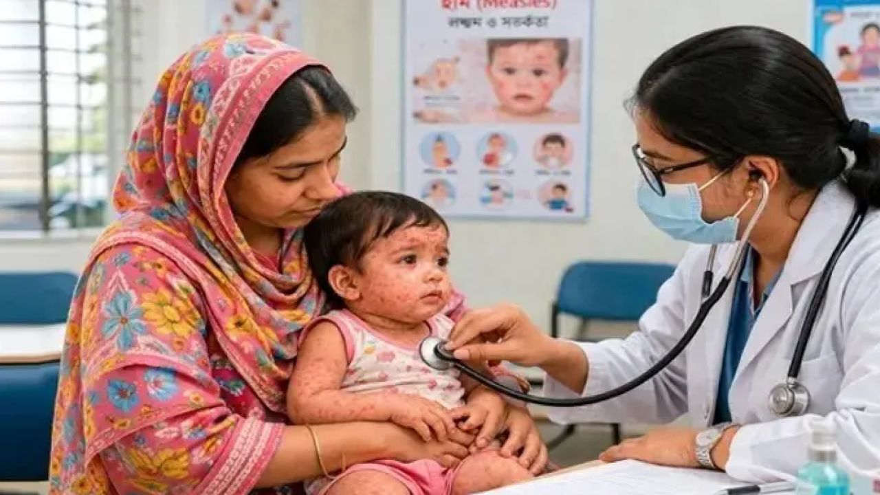 হাম উপসর্গে ঝরল আরও ৭ প্রাণ, আক্রান্ত ১১৩৫