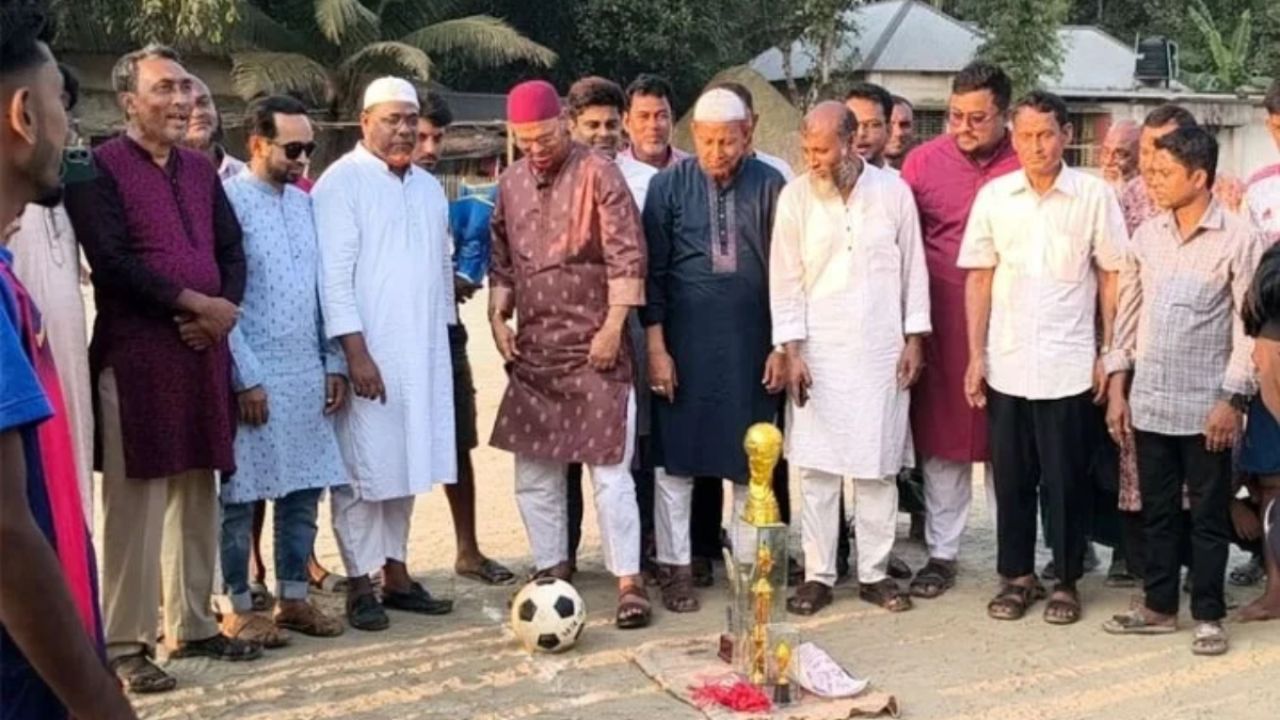 শহীদুর রহমান স্মৃতি ফুটবল টুর্নামেন্টের ফাইনাল অনুষ্ঠিত
