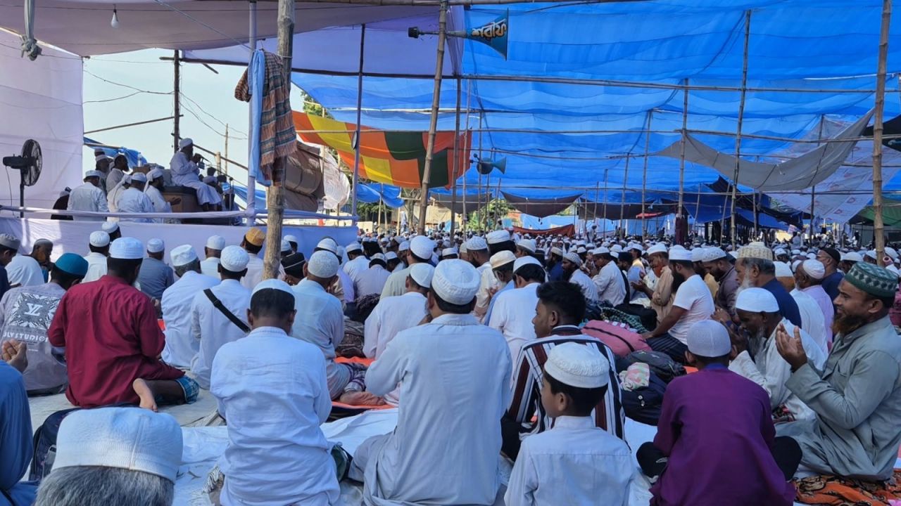 আখেরি মোনাজাতে শেষ হলো চাঁদপুর জেলা ইজতেমা