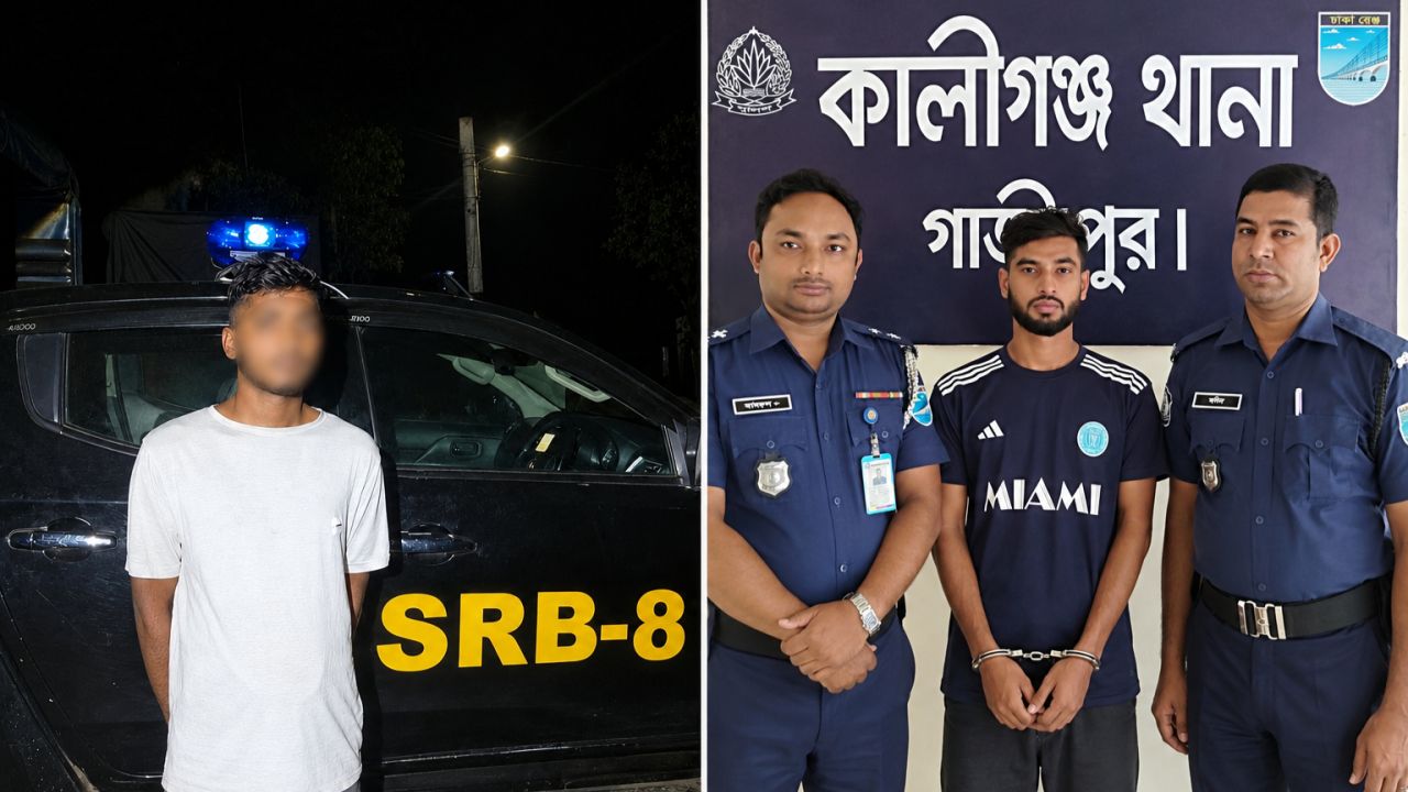 কালীগঞ্জে দুর্ঘটনায় এসআই ও বিএনপি নেতার মৃত্যু, ট্রাকচালক গ্রেপ্তার