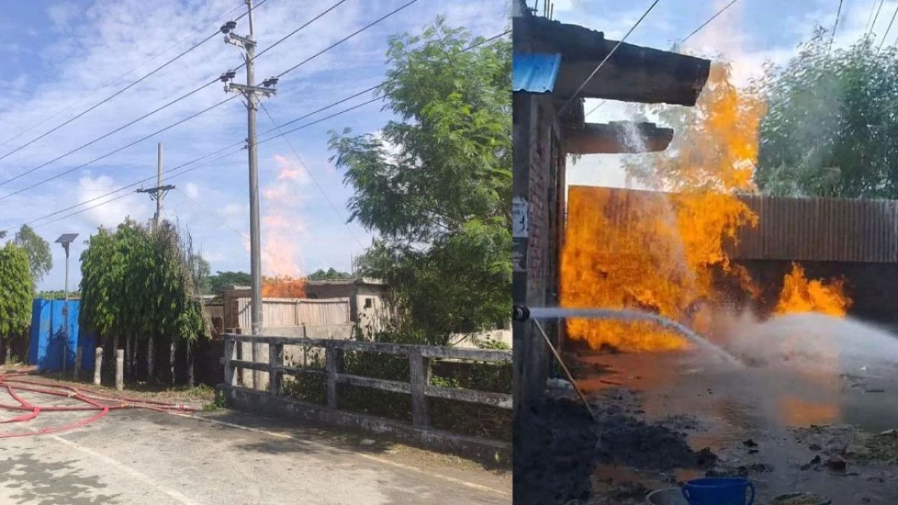 ইনানীতে নলকূপ খননে মিলল গ্যাস ও কনডেনসেট