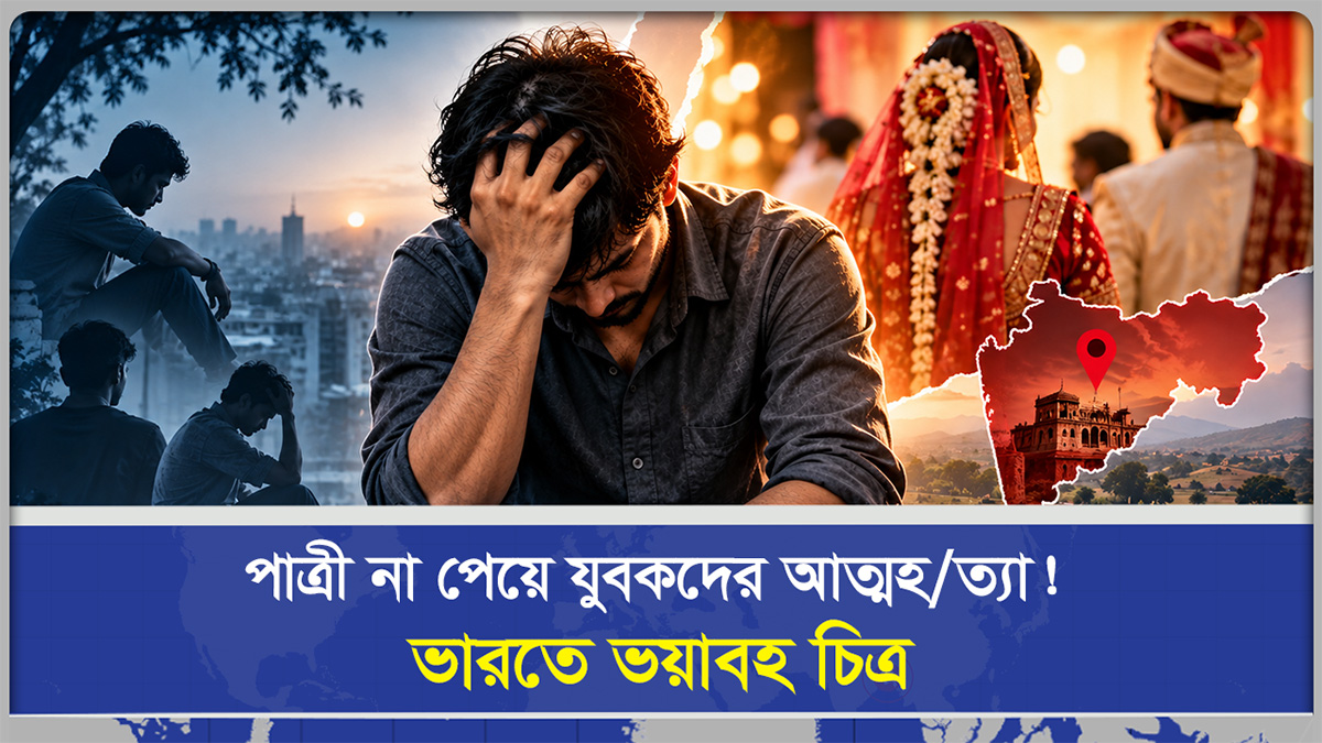  পাত্রী না পেয়ে যুবকদের আত্মহত্যা  ভারতে ভয়াবহ চিত্র