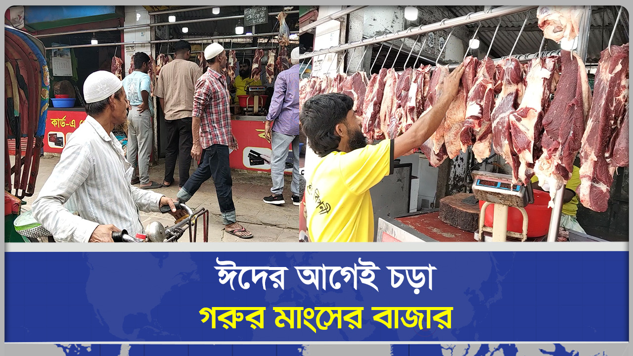 ঈদের আগেই চড়া গরুর মাংসের বাজার, নিরুপায় মধ্যবিত্তরা
