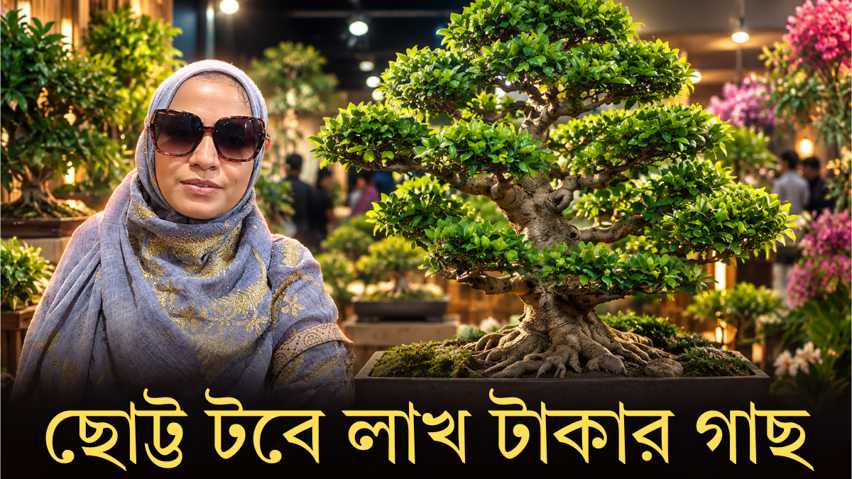 ছোট্ট টবে লাখ টাকার গাছ